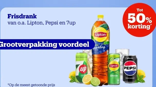 Aanbieding: Frisdrank