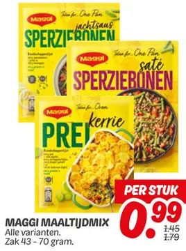 Aanbieding: MAGGI MAALTIJDMIX
