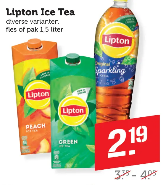 Aanbieding: Lipton Ice Tea