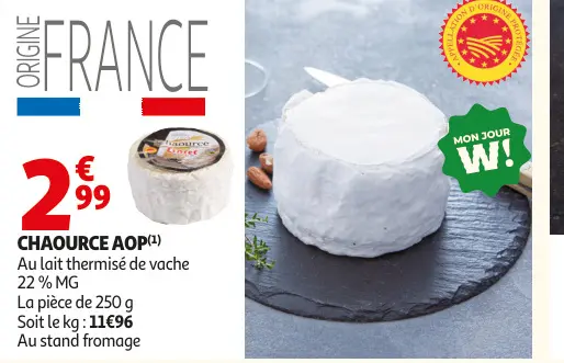 Offre: Chaource aop