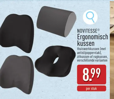 Promotie: Ergonomisch kussen