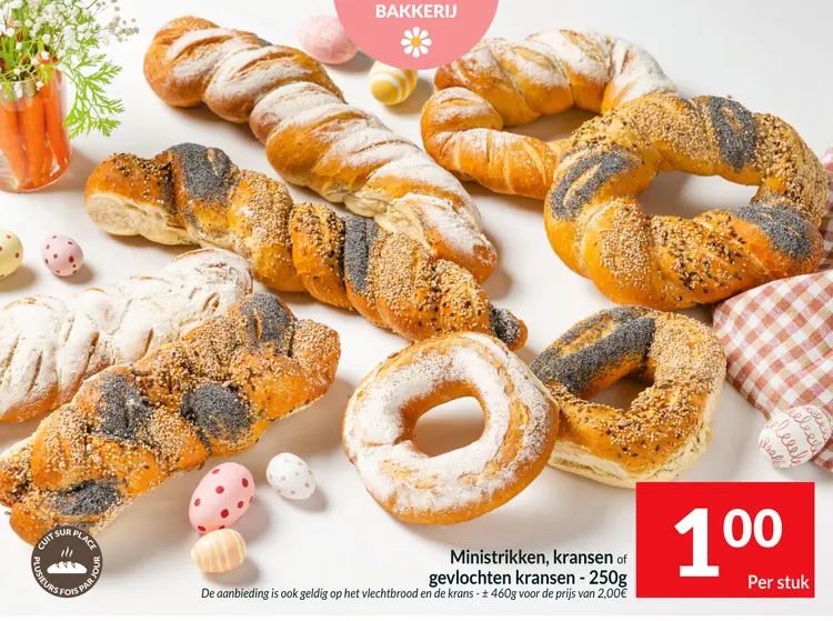 Promotie: Ministrikken, kransen of gevlochten kransen