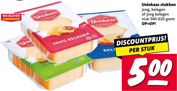Aanbieding: Stukken jong, belegen of jong belegen
