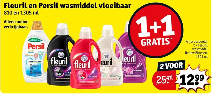 Promotie: Wasmiddel vloeibaar