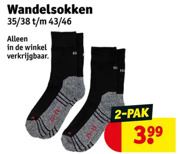Aanbieding: Wandelsokken