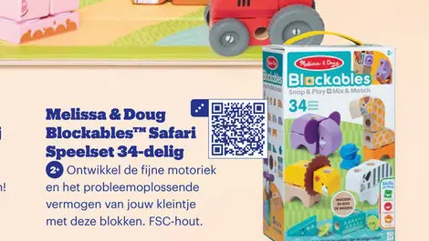 Aanbieding: Blockables™ Safari Speelset 34-delig