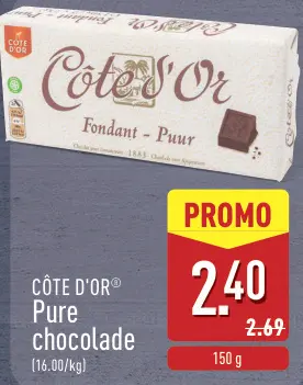 Aanbieding: Pure chocolade