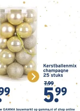 Aanbieding: Kerstballenmix