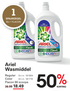 Aanbieding: Ariel Wasmiddel