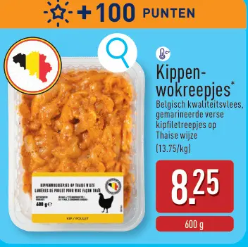 Promotie: Kippen-wokreepjes
