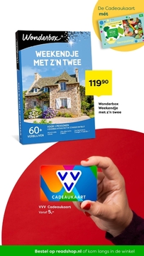 Aanbieding: Wonderbox Weekendje met z'n twee