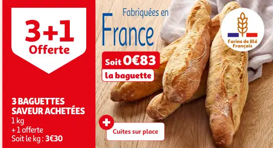 Promotie: Baguettes