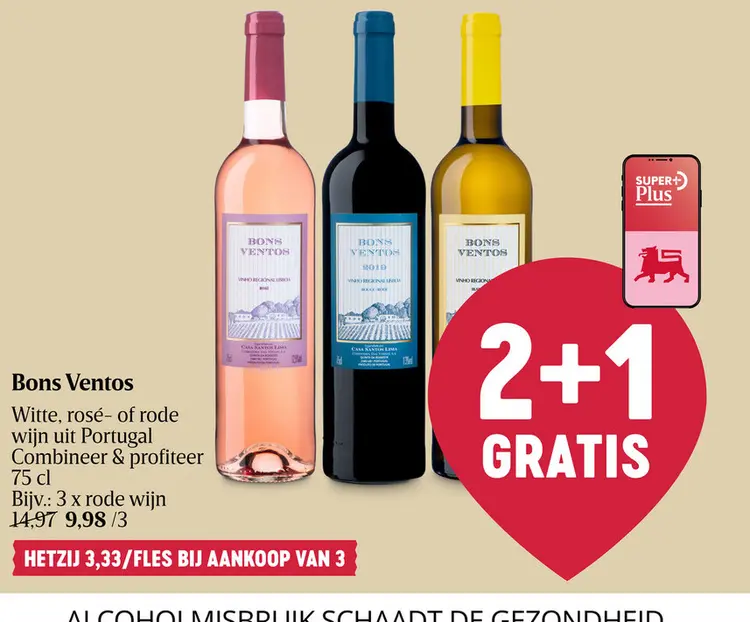 Aanbieding: Bons Ventos