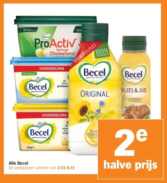 Aanbieding: Alle Becel