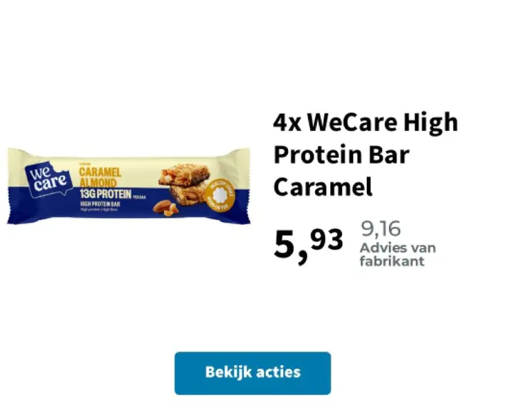 Promotie: High Protein Bar Caramel