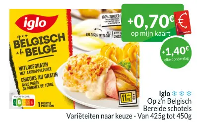 Promotie: Op z'n Belgisch Bereide schotels