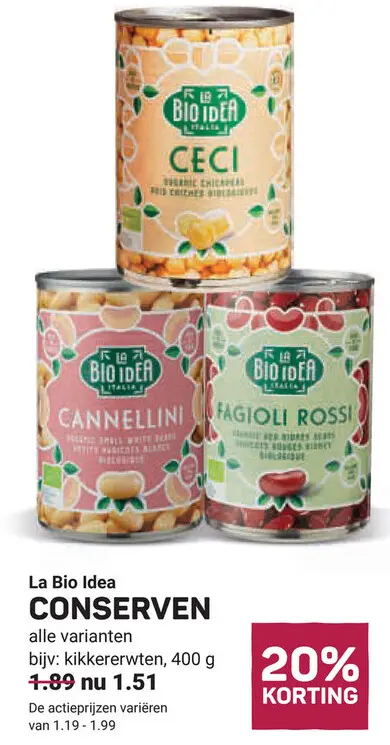 Aanbieding: Conserven