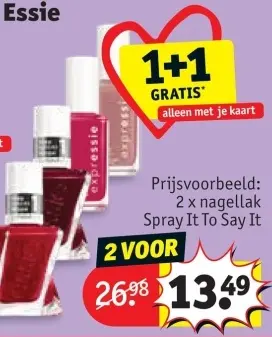 Promotie: nagellak Spray It To Say It