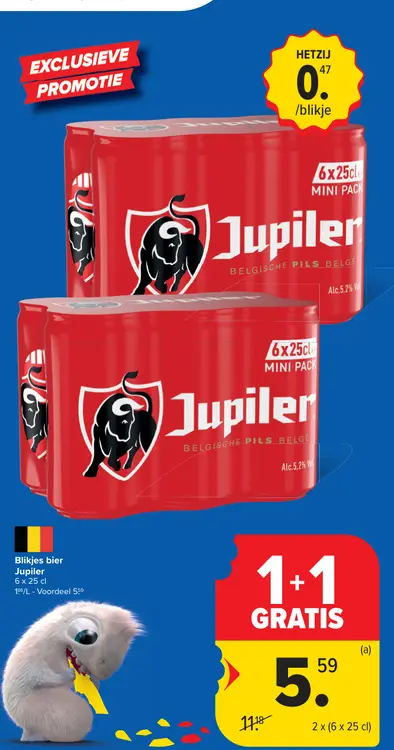 Promotie: Blikjes bier