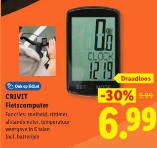 Aanbieding: Fietscomputer