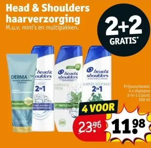 Aanbieding: Head & Shoulders haarverzorging