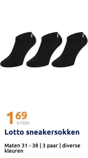 Aanbieding: Sneakersokken