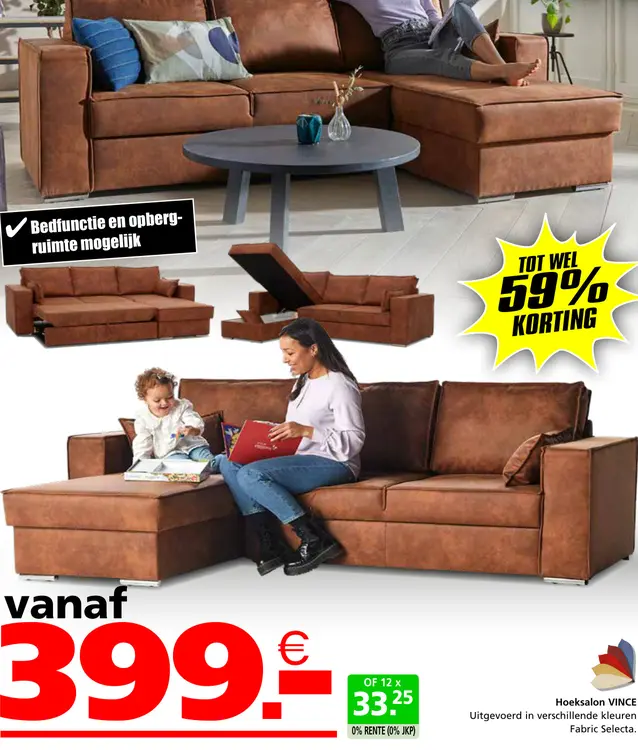 Promotie: Hoeksalon VINCE