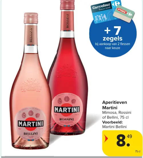 Promotie: Aperitieven Martini
