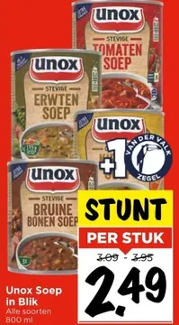 Aanbieding: Unox Soep in Blik