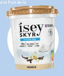 Offre: Isey Skyr Vanille