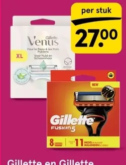 Aanbieding: Gillette Venus and Gillette Fusion 5