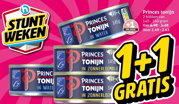 Aanbieding: Princes tonijn