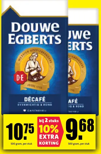 Aanbieding: Douwe Egberts Décafé