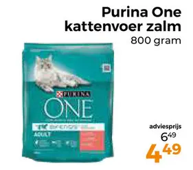 Aanbieding: Purina One kattenvoer zalm