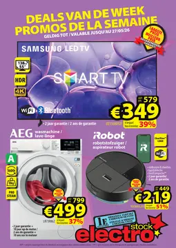ElectroStock couverture de brochure