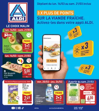 ALDI couverture de brochure
