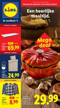 Lidl folder voorblad