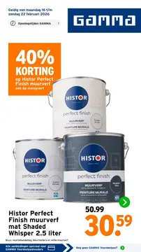 GAMMA folder voorblad