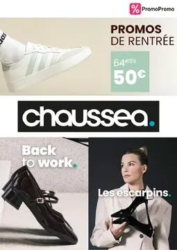 Chaussea couverture de brochure