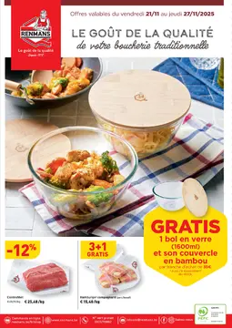 Renmans couverture de brochure