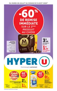 Hyper U couverture de brochure