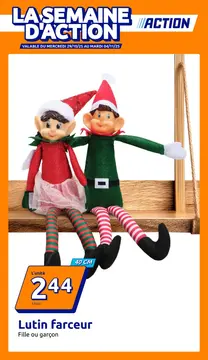 Action couverture de brochure