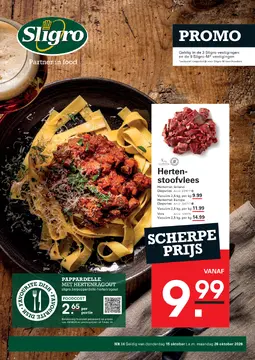 Sligro folder voorblad