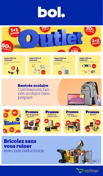 Bol.com couverture de brochure