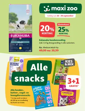 Maxi Zoo folder voorblad