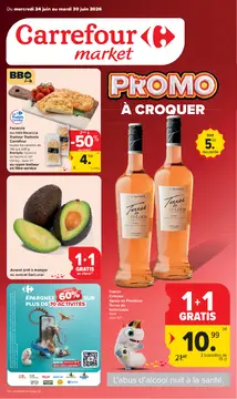 Carrefour Market couverture de brochure