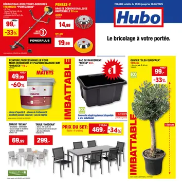 Hubo couverture de brochure
