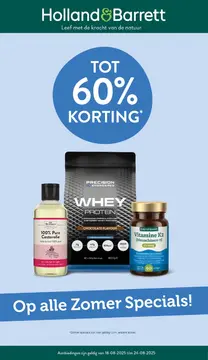 Holland & Barrett folder voorblad