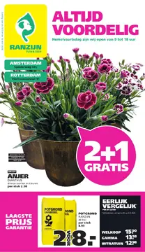 Ranzijn tuin & dier folder voorblad