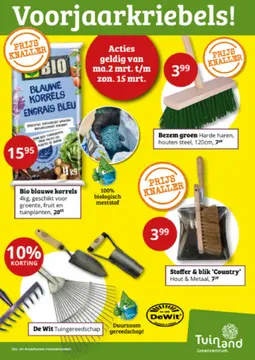 Tuinland folder voorblad